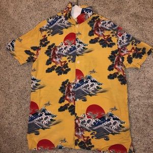 short sleeve button up